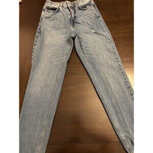 BDG Urban Outfitters Size 27 Mom High‎ Rise Jeans Vintage Wash Denim Distressed